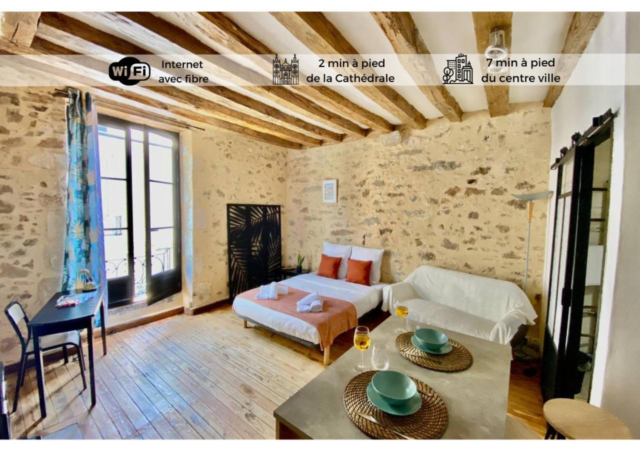 Le Cosy-Chic, 2 Min A Pied Cathedrale , Jacobins Διαμέρισμα Λε Μανς Εξωτερικό φωτογραφία